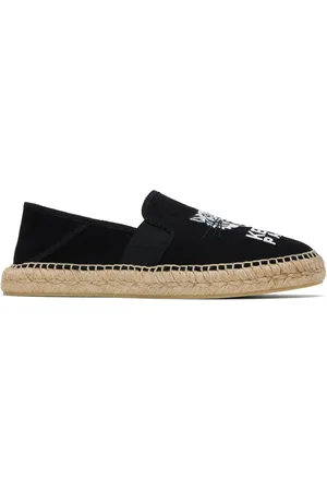 Kenzo Espadrilles noires à goussets élastiques