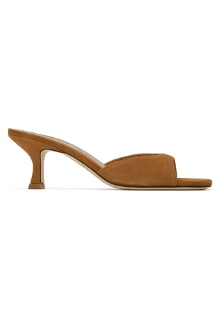 Staud Mules Brigitte brun clair