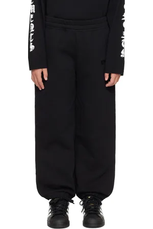 Vetements Enfant | Pantalon de survêtement noir à logo brodé