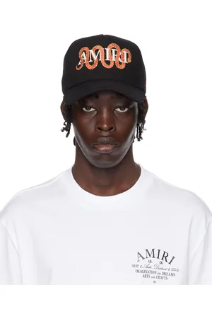 AMIRI Casquette noire à image à logo