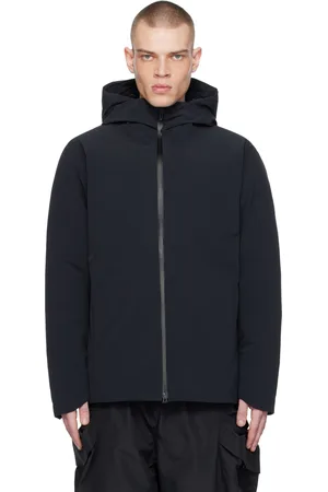 Descente Blouson INV-06 noir rembourré en duvet Mizusawa - Invisible