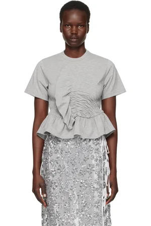 Cecilie Bahnsen T-shirt Ace gris