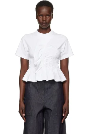 Cecilie Bahnsen T-shirt Ace blanc