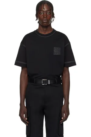 Givenchy T-shirt noir à logo 4G