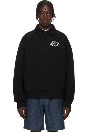 Givenchy Polo noir à logo de médaillon