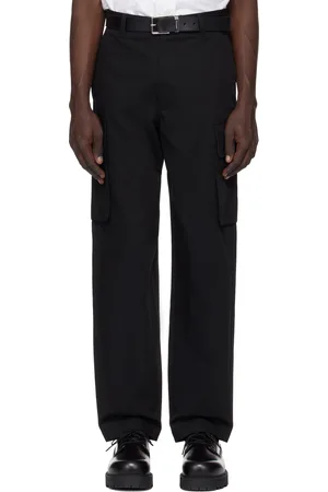 Givenchy Pantalon cargo noir en coton