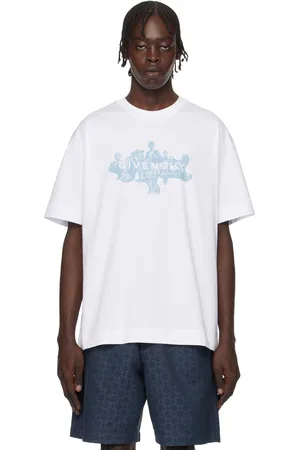Givenchy T-shirt blanc à imprimés objets d
