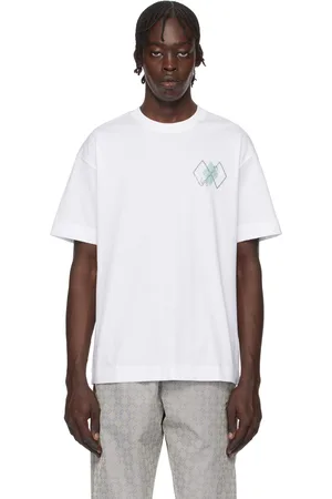 Givenchy T-shirt blanc à image à logo à paillettes