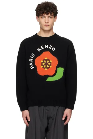 Kenzo Pull Pop noir en laine