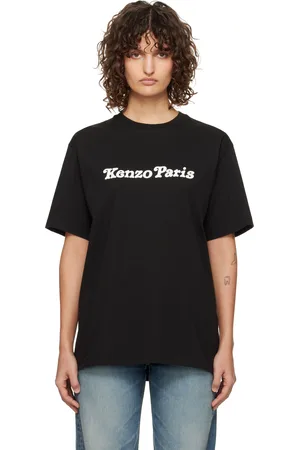Kenzo T-shirt surdimensionné noir édition VERDY