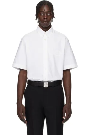 Givenchy Chemise à manches courtes blanche