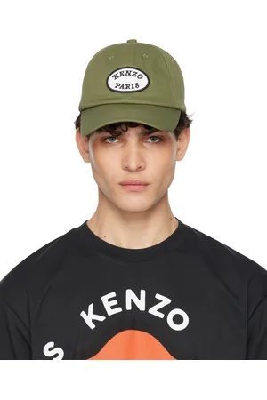 Kenzo Casquette kaki à écusson à logo brodé édition VERDY