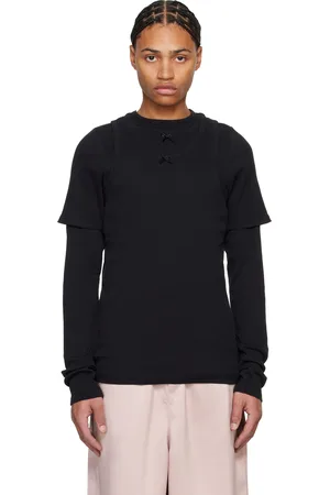 Abra T-shirt étagé noir
