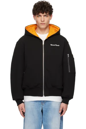 Kenzo Blouson aviateur réversible noir à logo brodé édition VERDY