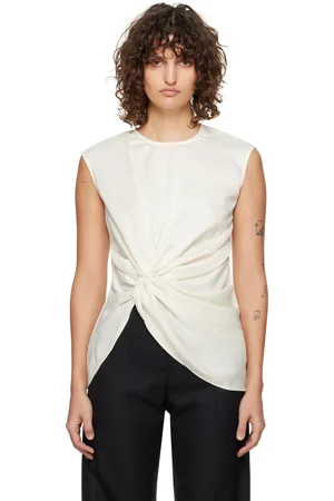Beaufille Chemisier Bourdin blanc cassé