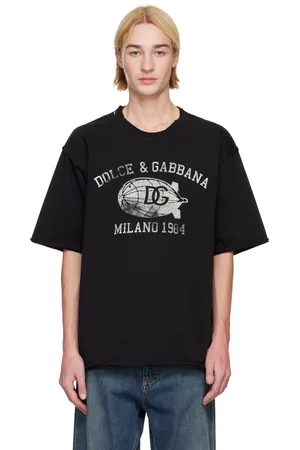 Dolce & Gabbana T-shirt noir en coton