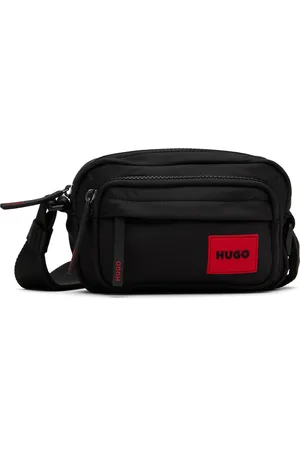 HUGO BOSS Sac noir à écusson à logo