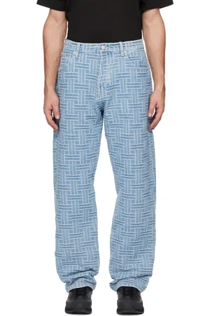 Kenzo Jean décontracté Botan bleu à motif graphique