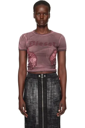 Diesel T-shirt Uncut mauve