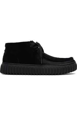 MARTINE ROSE Bottines Torhill noires édition Clarks
