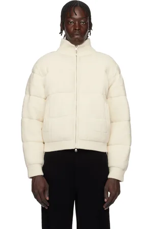 Guest In Residence Blouson matelassé réversible blanc cassé et rouge