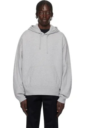 Reigning Champ Pull à capuche décontracté gris en jersey bouclette d