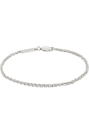 TOM WOOD Bracelet Spike argenté