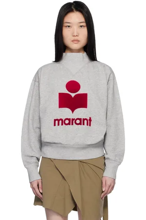 Isabel Marant Pull molletonné Moby gris