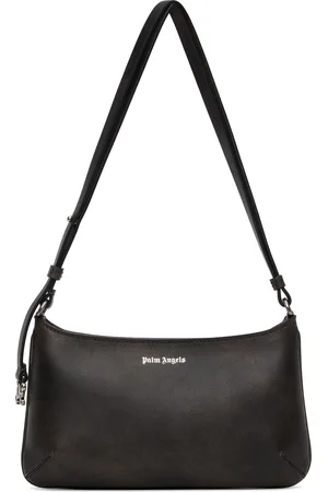 Palm Angels Sac rétro Giorgina brun en cuir