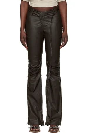 OTTOLINGER Pantalon déconstruit évasé brun
