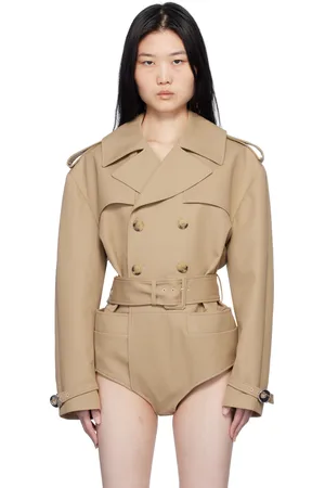COPERNI Trench à fermoir de style justaucorps