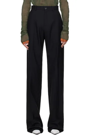 Marie Adam-Leenaerdt Pantalon noir en laine