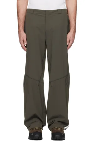 J EONGL I Pantalon coquille souple kaki
