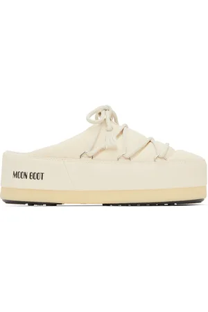 Moon Boot Mules EVX blanc cassé en nylon