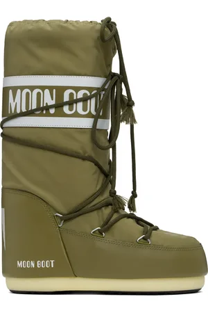 Moon Boot Bottes Icon kaki en nylon
