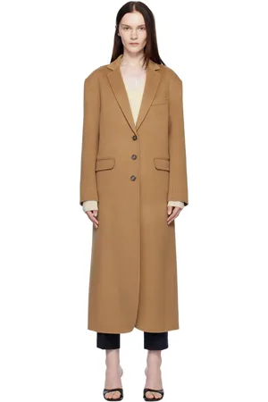 ANINE BING Manteau Quinn brun clair