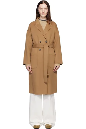 ANINE BING Manteau Dylan brun clair