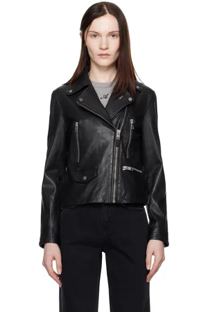 KSUBI Blouson Amplify noir en cuir
