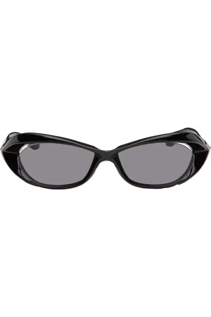 FACTORY900 Lunettes de soleil FA-241 noires exclusives à SSENSE