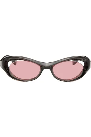 FACTORY900 Lunettes de soleil FA-331 grises exclusives à SSENSE