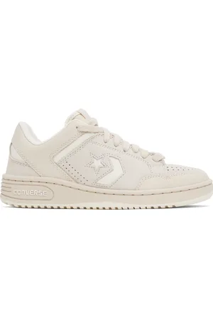 Converse Baskets basses Weapon beige et blanc cassé en cuir
