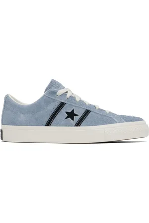 Converse Baskets One Star Academy Pro bleues en suède à semelle CONS