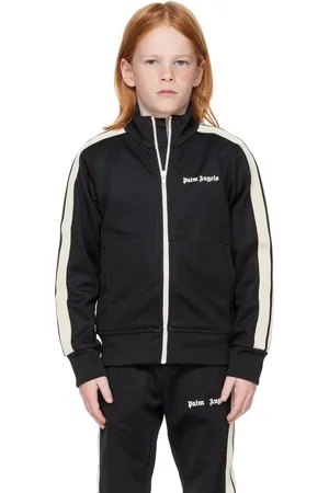 Palm Angels Enfant | Blouson de survêtement noir à logo