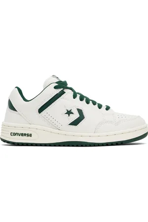 Converse Baskets basses Weapon blanc cassé et vert