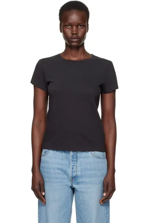 RE/DONE T-shirt ajusté 1960s noir édition Hanes