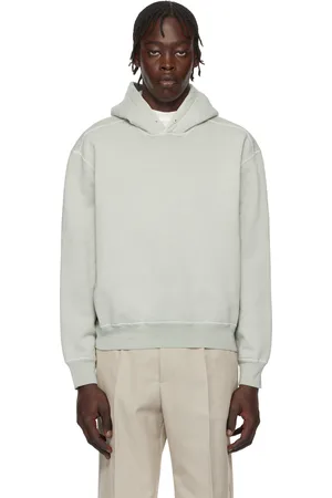 Lady White Co. Pull à capuche blanc cassé à ourlet écourté
