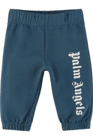 Palm Angels Bébé | Pantalon de survêtement bleu à logo