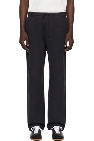 Lady White Co. Pantalon de survêtement noir en molleton d