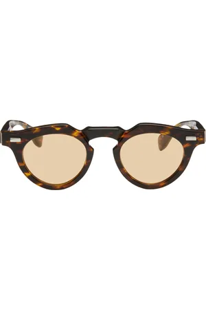 FACTORY900 Lunettes de soleil RF-046 brunes exclusives à SSENSE