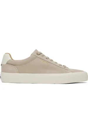 HUGO BOSS Baskets beiges en suède